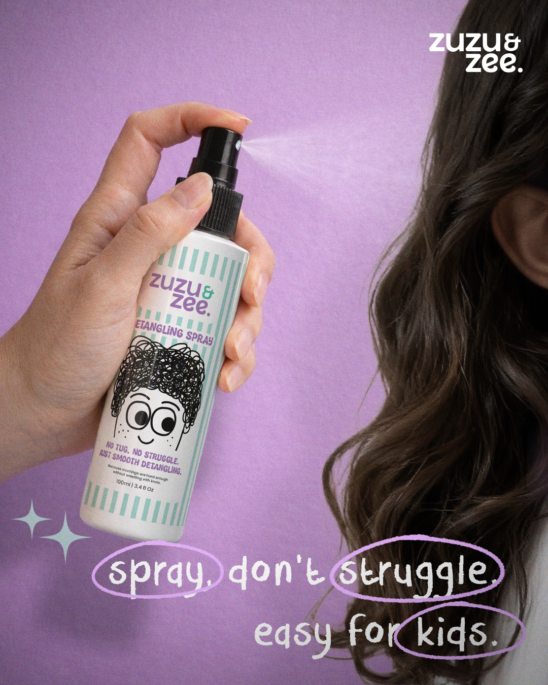 detangling spray | zuzu & zee