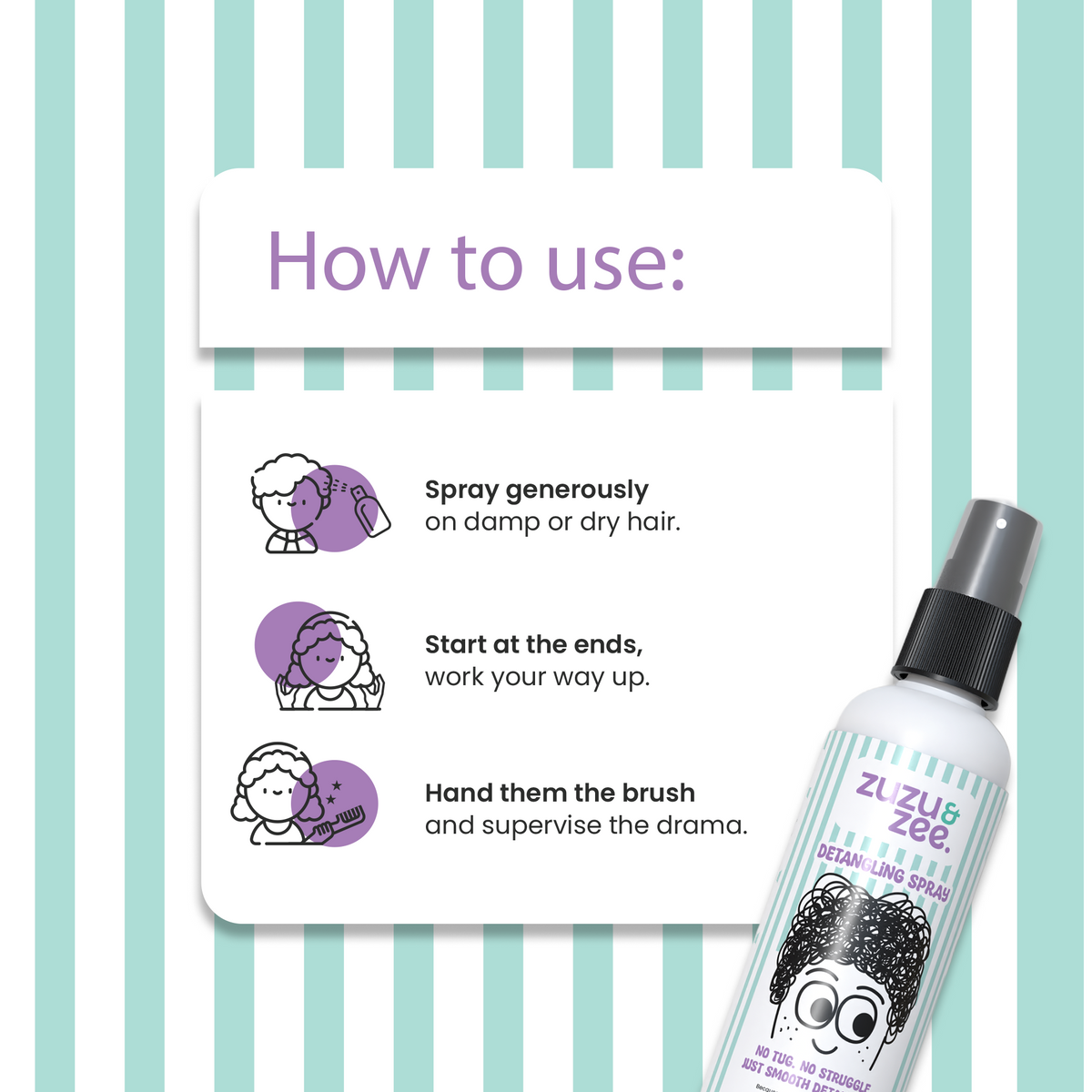Detangling Spray | Zuzu & Zee